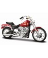Harley Davidson 1984 FXST Softail 1:18 Ölçek Model Motosiklet
