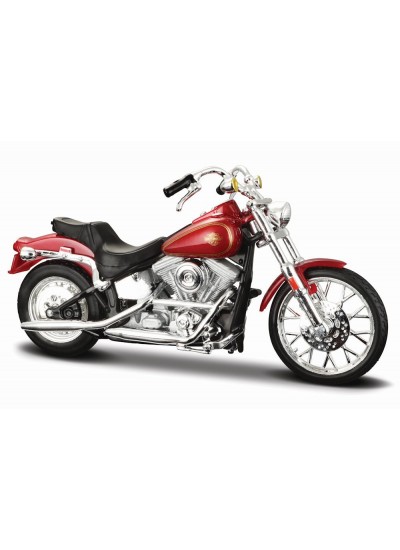 Harley Davidson 1984 FXST Softail 1:18 Ölçek Model Motosiklet