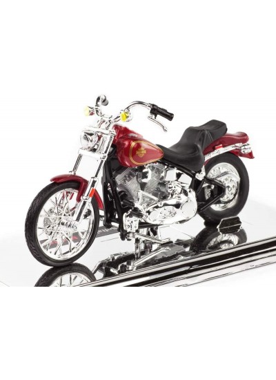 Harley Davidson 1984 FXST Softail 1:18 Ölçek Model Motosiklet