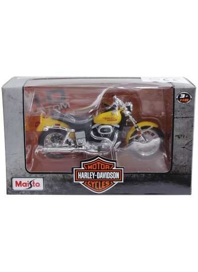 Harley Davidson 1977 FXS Low Rider 1:18 Model Motorsiklet