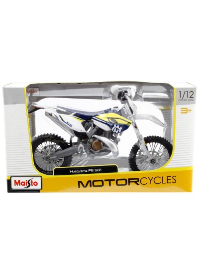 Husqvarna FE 501 Model Motosiklet 1:12 Ölçek Lisanslı Ürün Husqvarna FE 501 Model Motosiklet 1:12 Ölçek Lisanslı Ürün