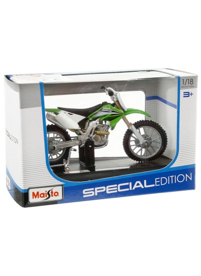Kawasaki KX 250F 1:18 Ölçek Model Motosiklet Kawasaki KX 250F 1:18 Ölçek Model Motosiklet