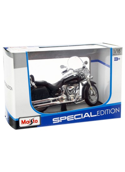 Yamaha 2001 Road Star Silverado 1:18 Ölçek Model Motosiklet